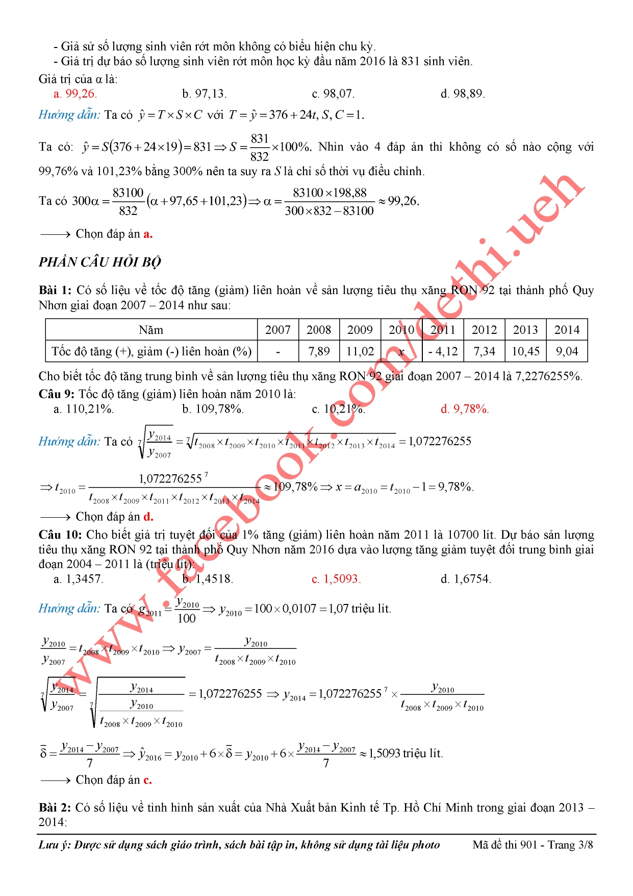 Gói Thi Ôn luyện Thống Kê Ứng Dụng - Image 4