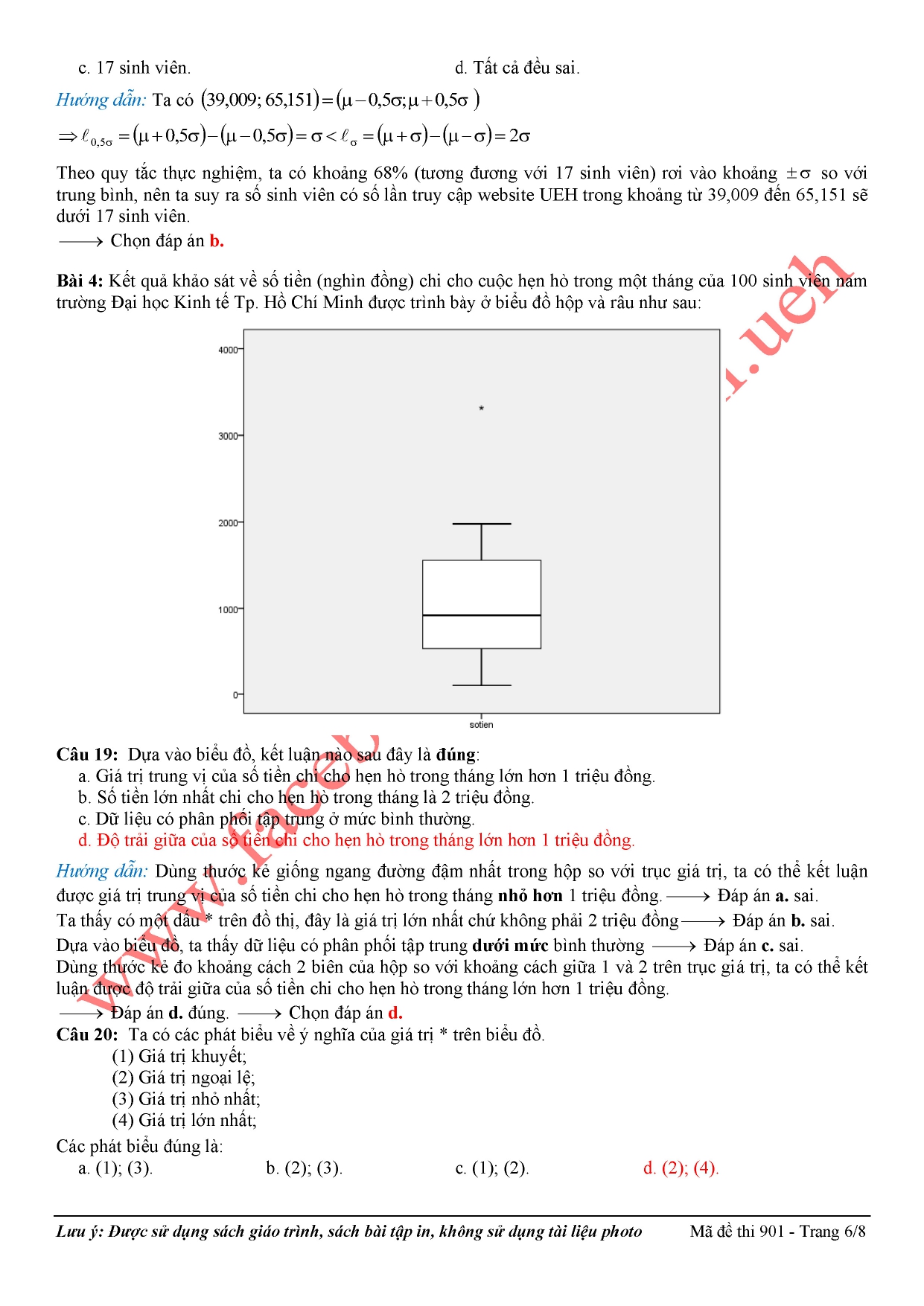 Gói Thi Ôn luyện Thống Kê Ứng Dụng - Image 7