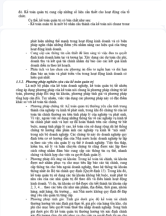 Giáo trình Kế toán Quản trị - Image 6