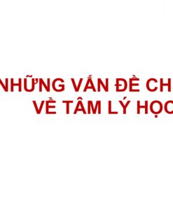 Alternative view of Slide bài giảng Nhập môn Tâm lý học