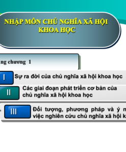 Slide bài giảng Chủ nghĩa xã hội khoa học