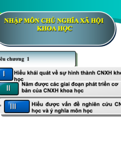 Alternative view of Slide bài giảng Chủ nghĩa xã hội khoa học